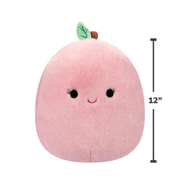 Squishmallows Med Plush 12 Fuzzamallows Phyllis The Peach