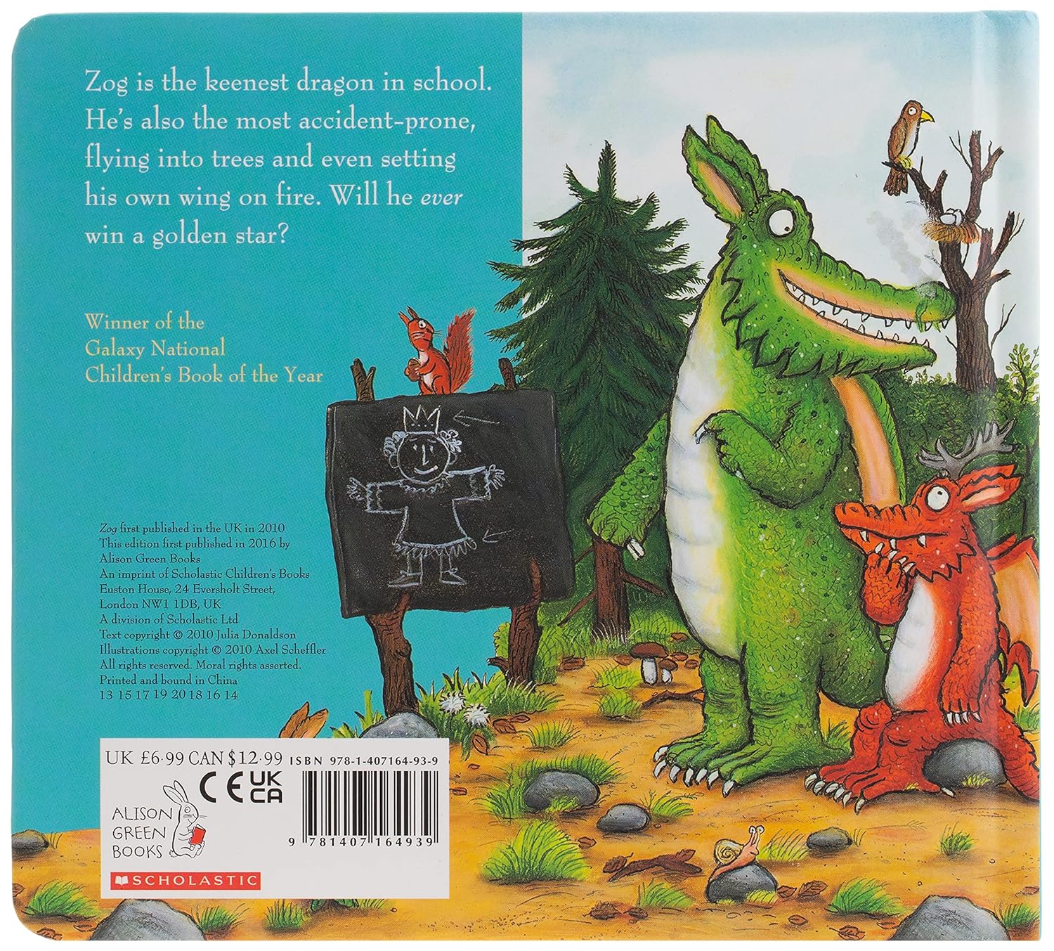 Zog Gift Edition Board Book