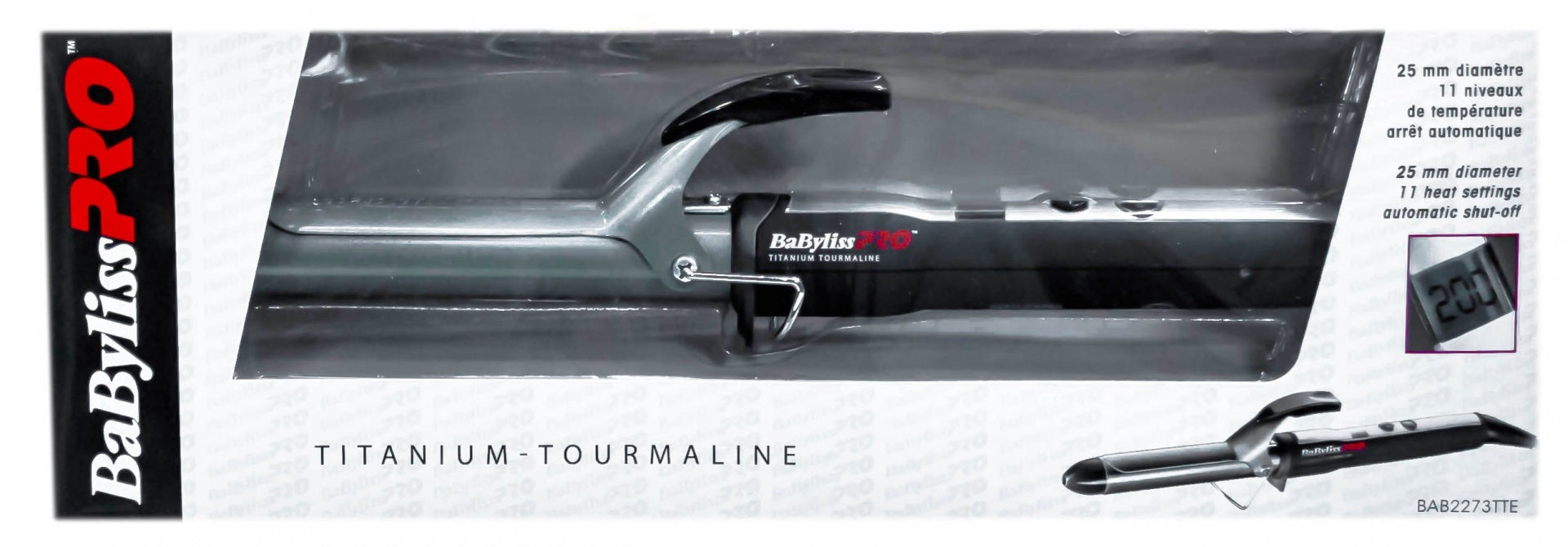 Babyliss BAB2273TTSDE Pro Curluer 25 CM 200 C DNA