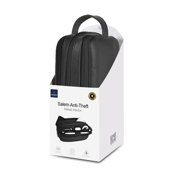 WiWU Salem Anti-theft Pouch Black