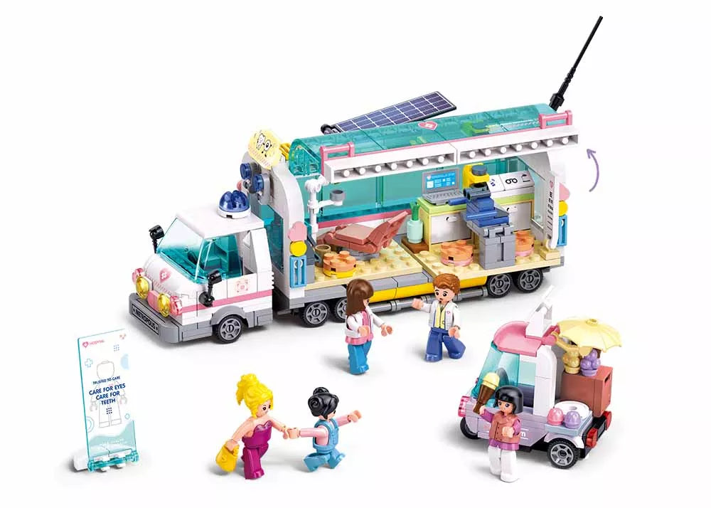 Sluban Metropolis Mobile Nursing Car Pull Back