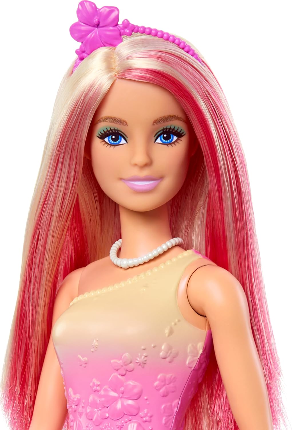 Barbie Royal Doll With Pink & Blonde Fantasy Hair