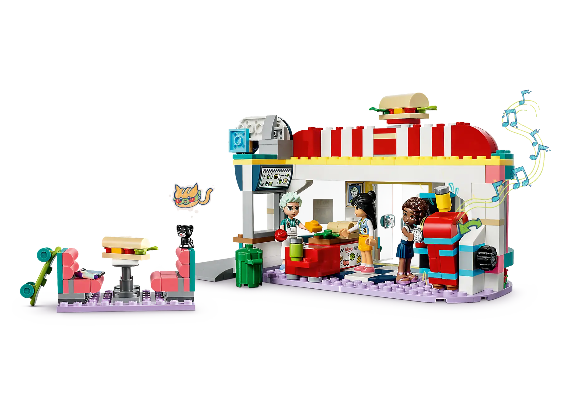 Lego friends hot sale retro diner