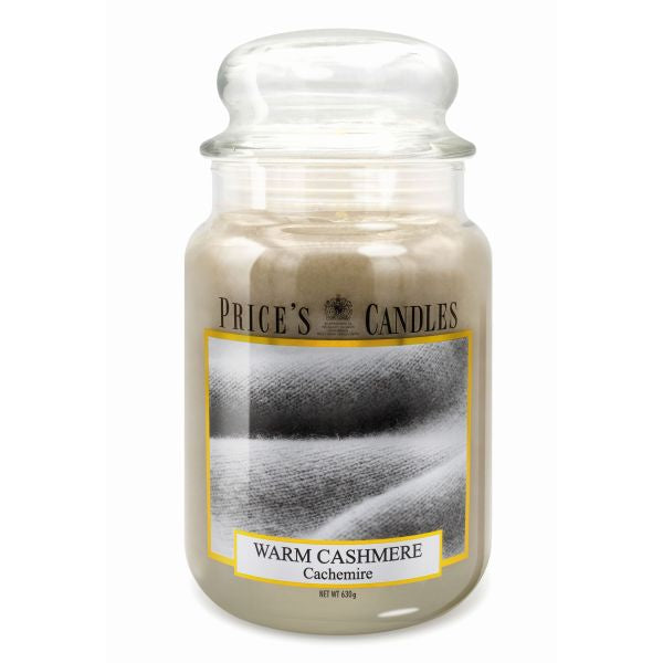 Prices L Scented Candle Jar 630G Burntime 150H Warm Cashmere