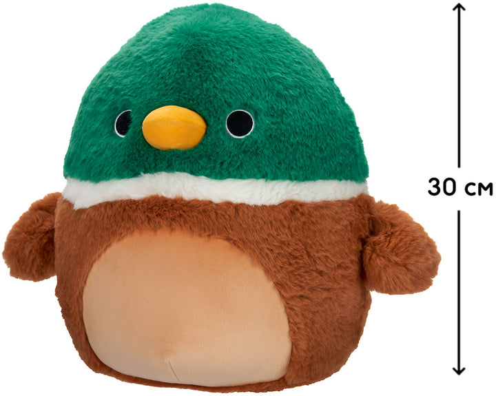 Squishmallows Med Plush 12 Fuzzamallows Avery Mallard Duck