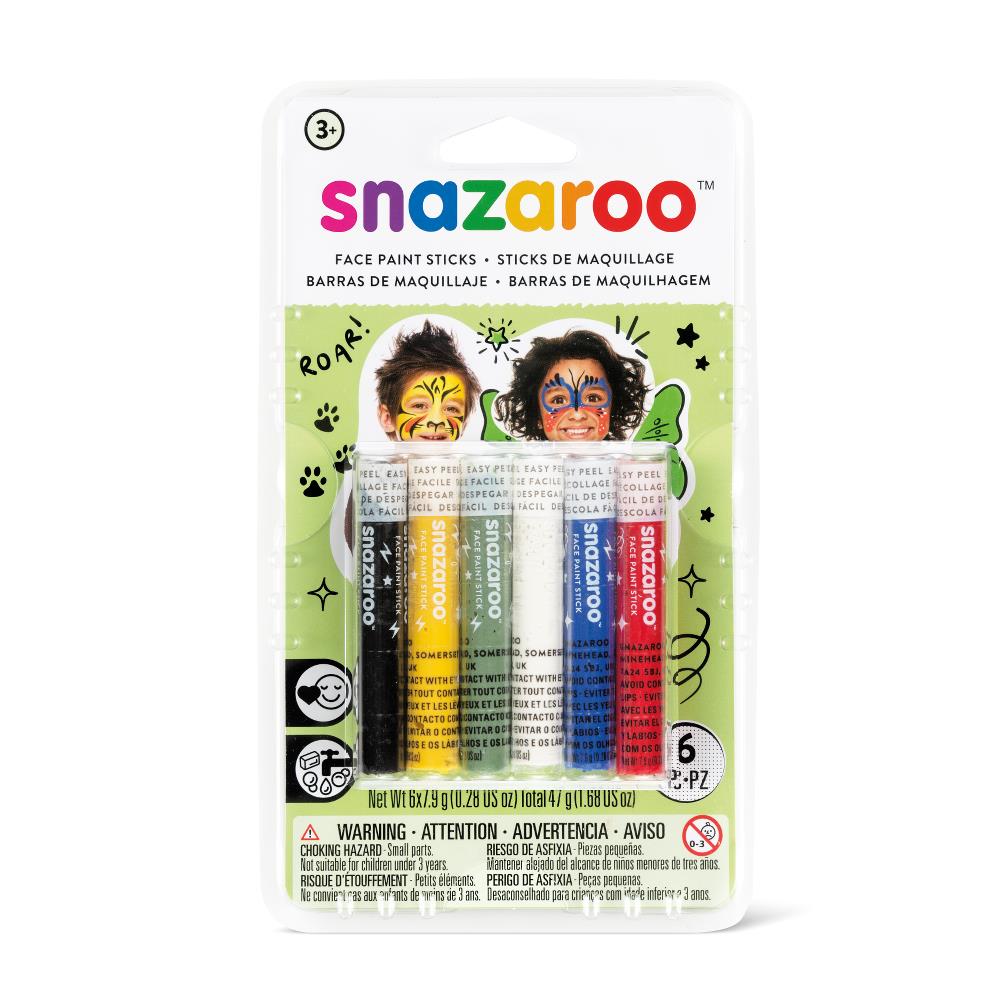 Snz Face Paint Sticks Unisex En Fr Es Pt