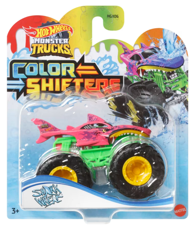 Hot Wheels Monster Trucks 1:64 Color Shifters