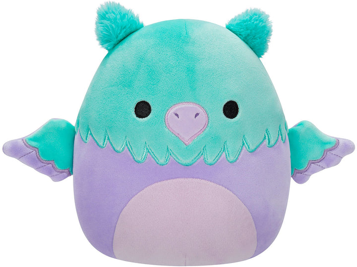 Squishmallows Med Plush 12 Minerva Aqua And Purple Griffin