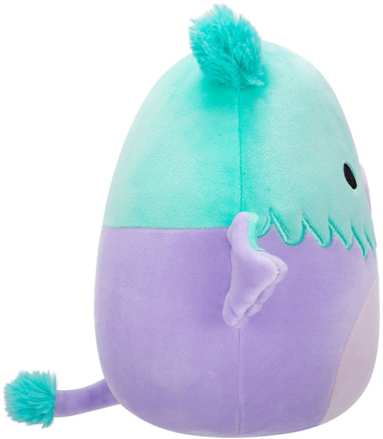 Squishmallows Med Plush 12 Minerva Aqua And Purple Griffin