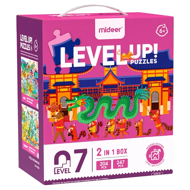 Mideer - Level Up Puzzle 7 World Travel