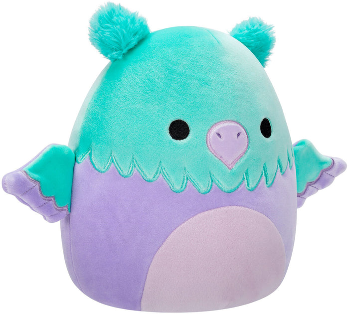 Squishmallows Med Plush 12 Minerva Aqua And Purple Griffin