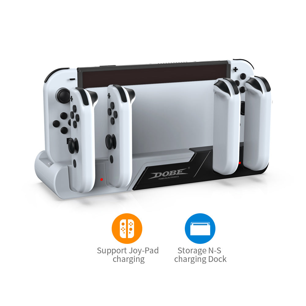 Dobe Multifunction 6 in 1 Charging Base for Nintendo Switch