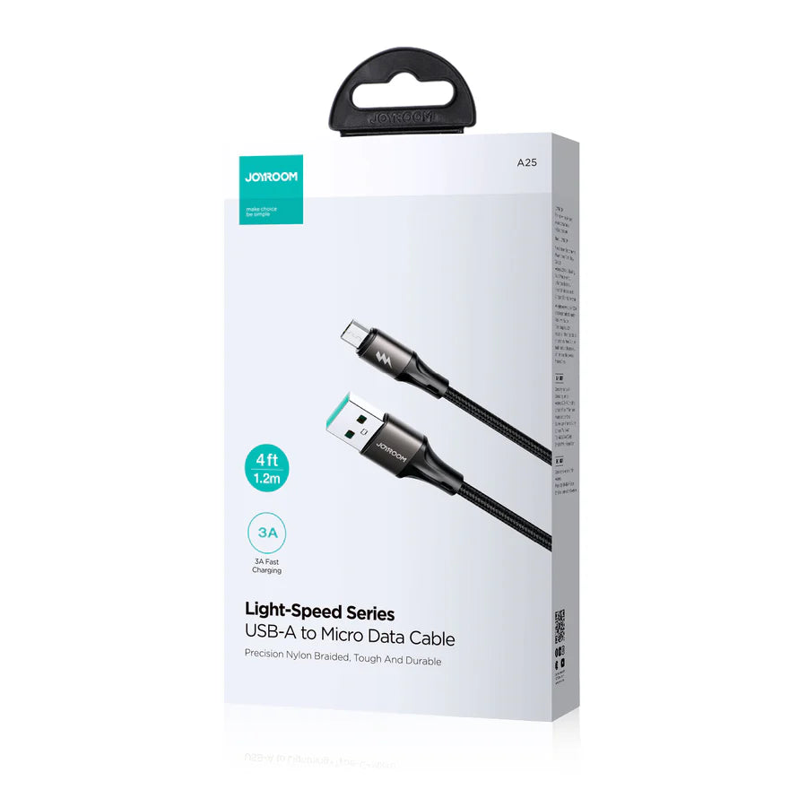 Jayrrom 3A Data Cable ( Micro) 1.2m - Black