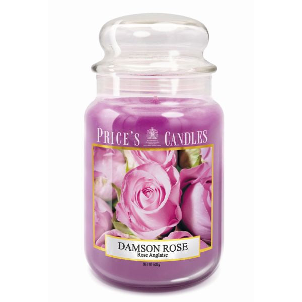 Prices L Scented Candle Jar 630G Burntime 150H Damson Rose