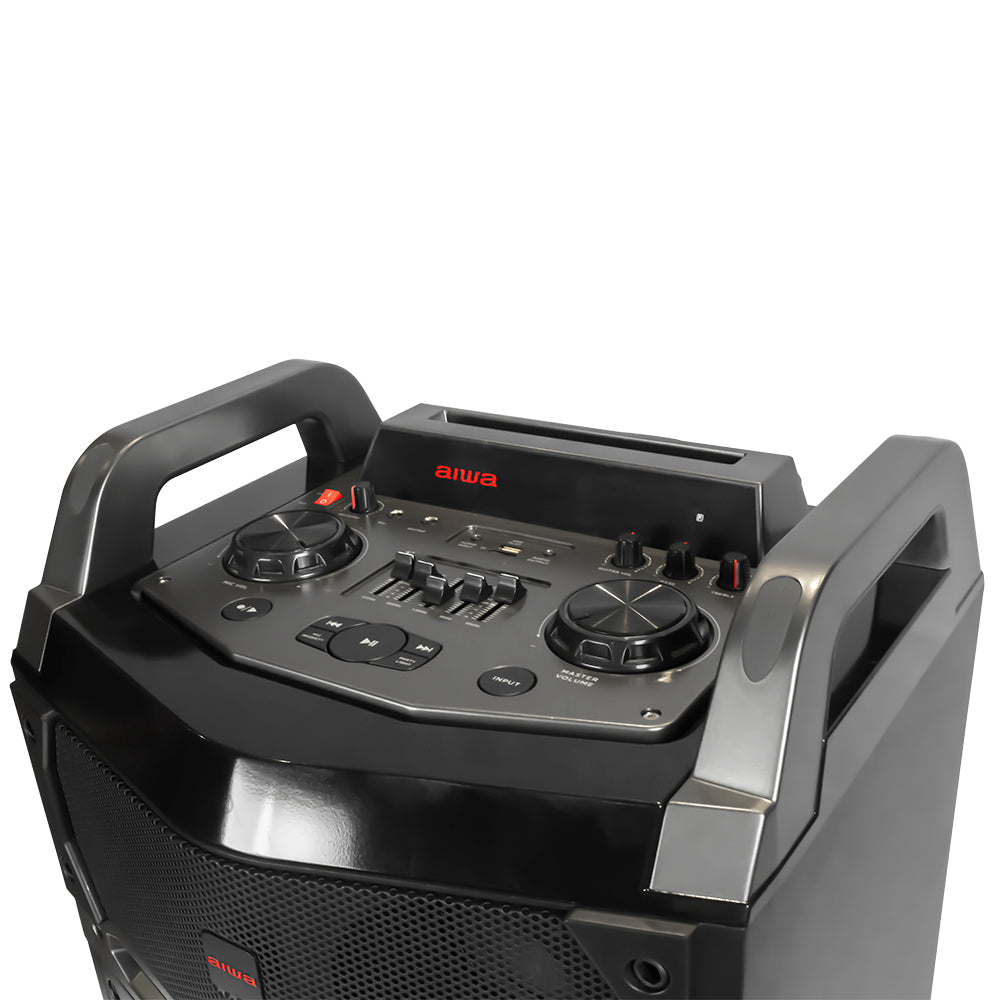 Aiwa Portable Trolley Speaker The Thunder