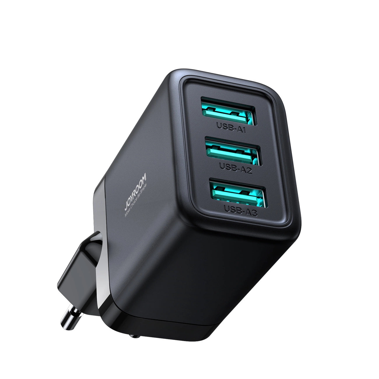 Joyroom JR-TCN02 3.4A 3USB Charger-Black (EU)