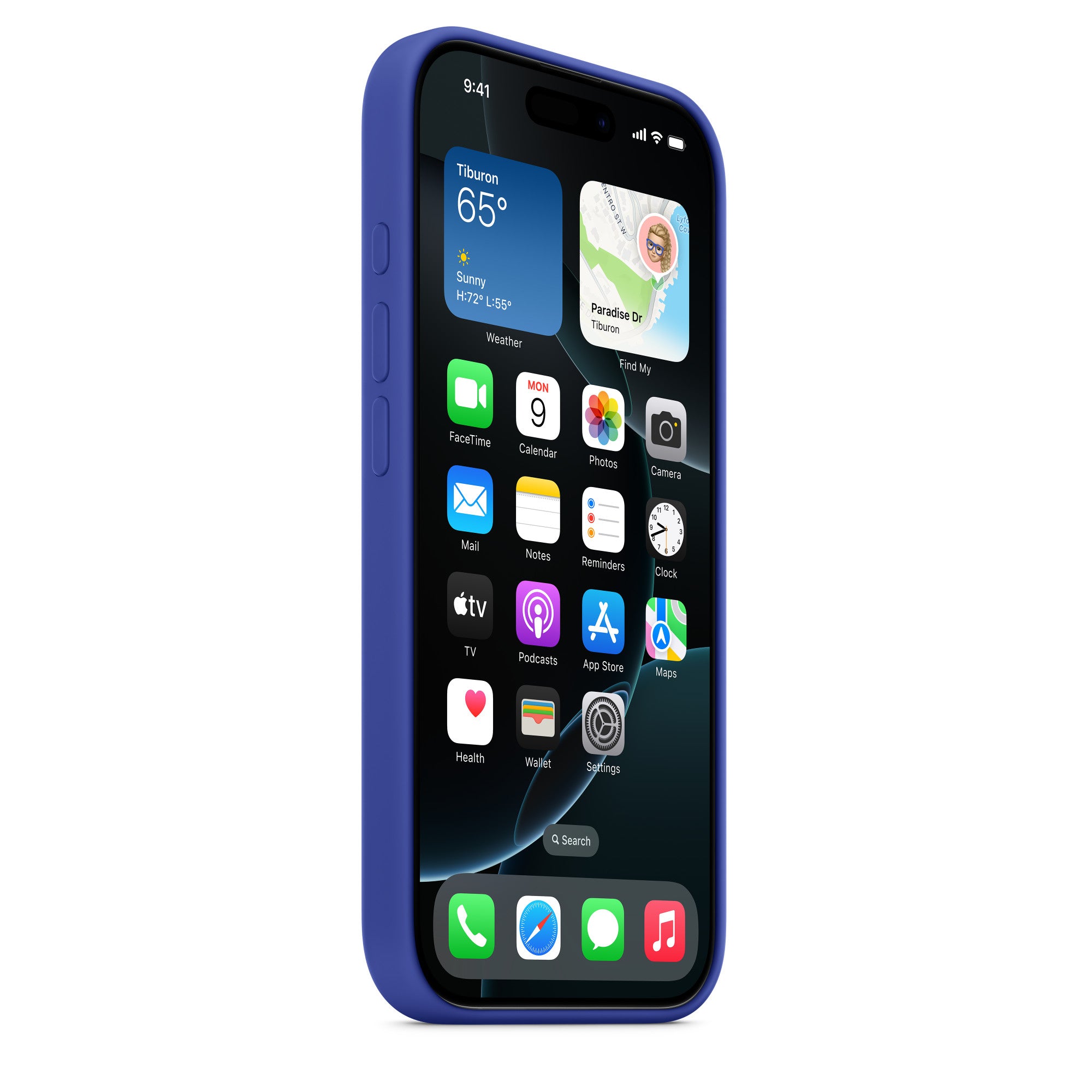 iPhone 16 Pro Silicone Case with MagSafe - Ultramarine