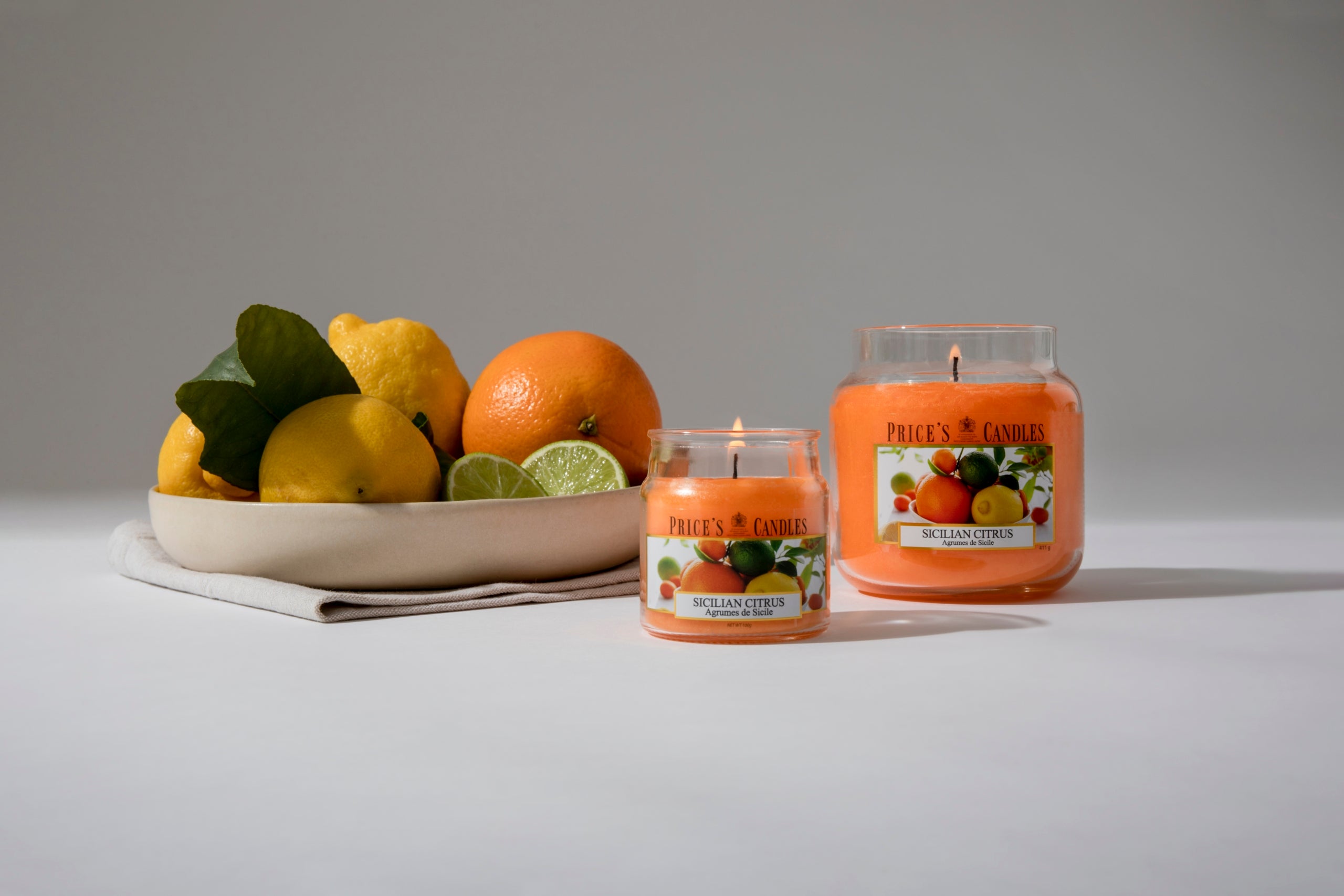 Prices L Scented Candle Jar 630G Burntime 150H Sicilian Citrus