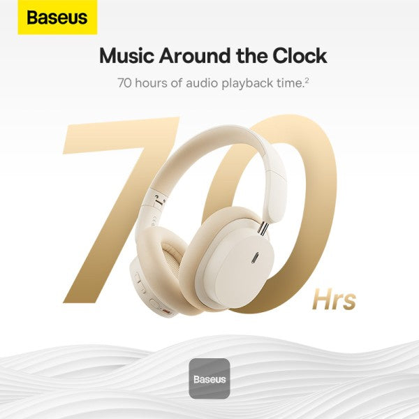 Baseus Bowie D05 Wireless Headphones Creamy