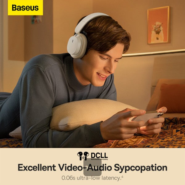 Baseus Bowie D05 Wireless Headphones Creamy