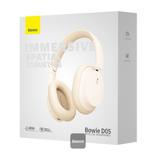 Baseus Bowie D05 Wireless Headphones Creamy