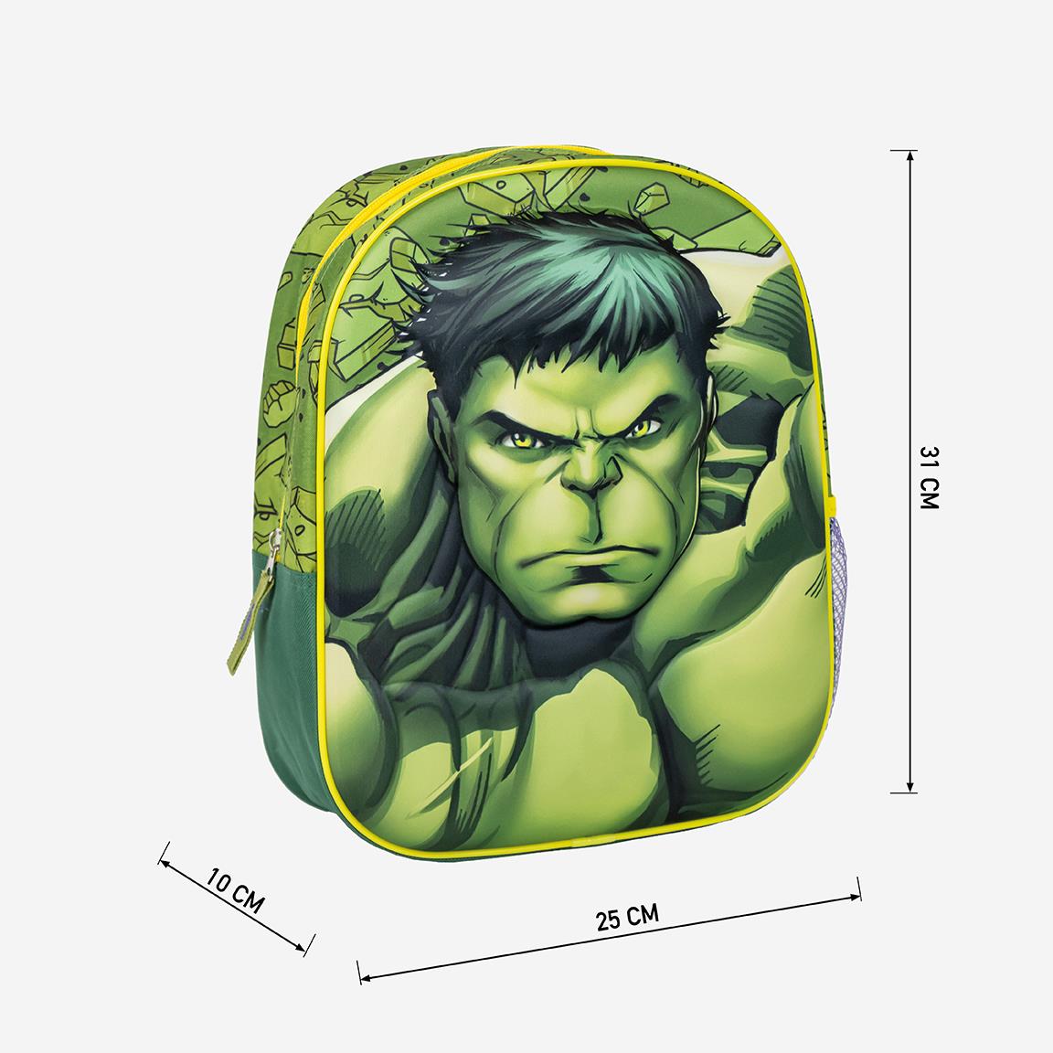 Cerda - Kids Backpack 3D Avengers Hulk