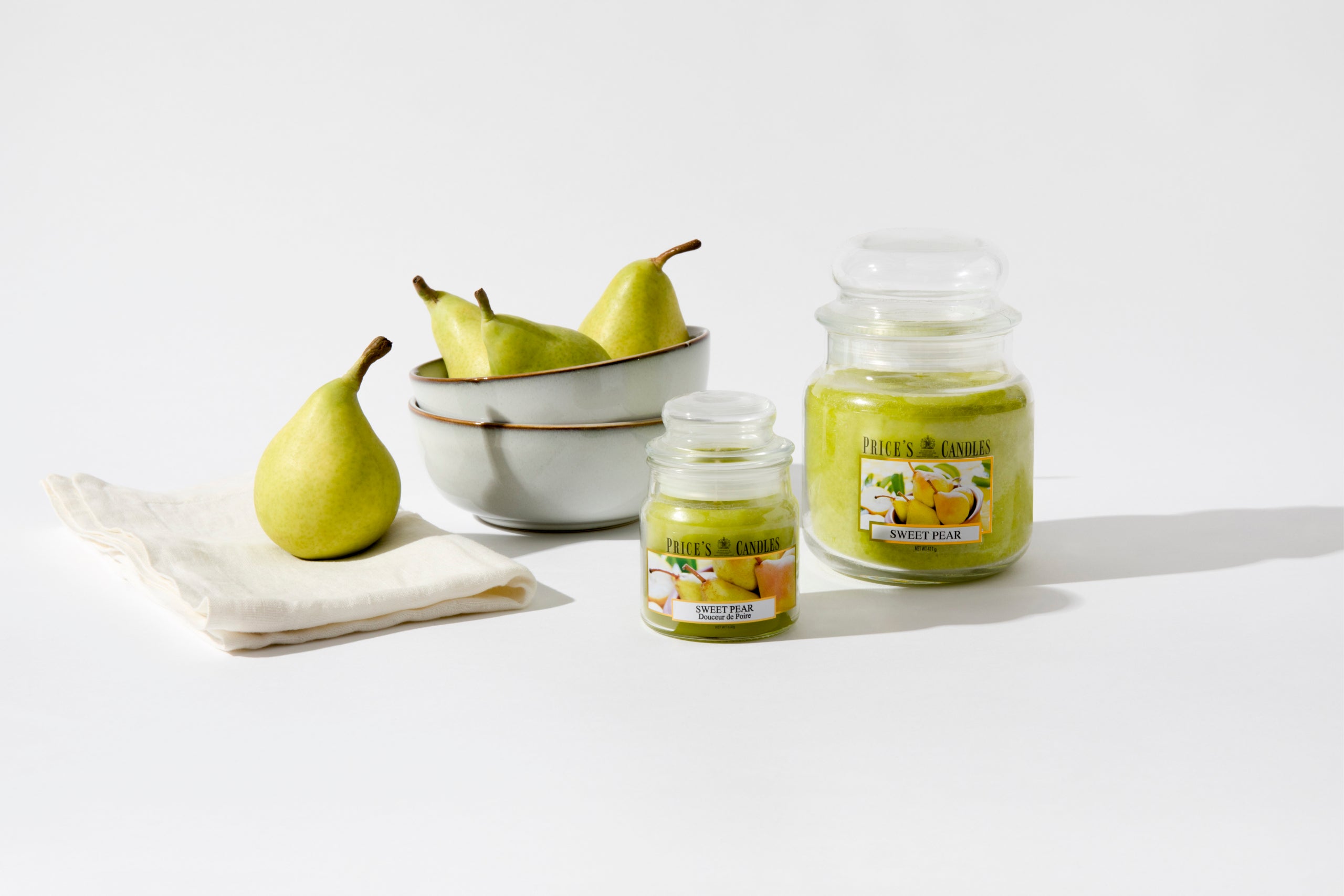 Prices L Scented Candle Jar 630G Burntime 150H Sweet Pear