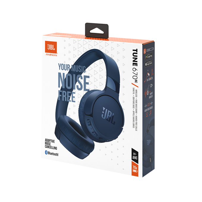 JBL Tune 670NC ANC Wireless On-Ear Headphones