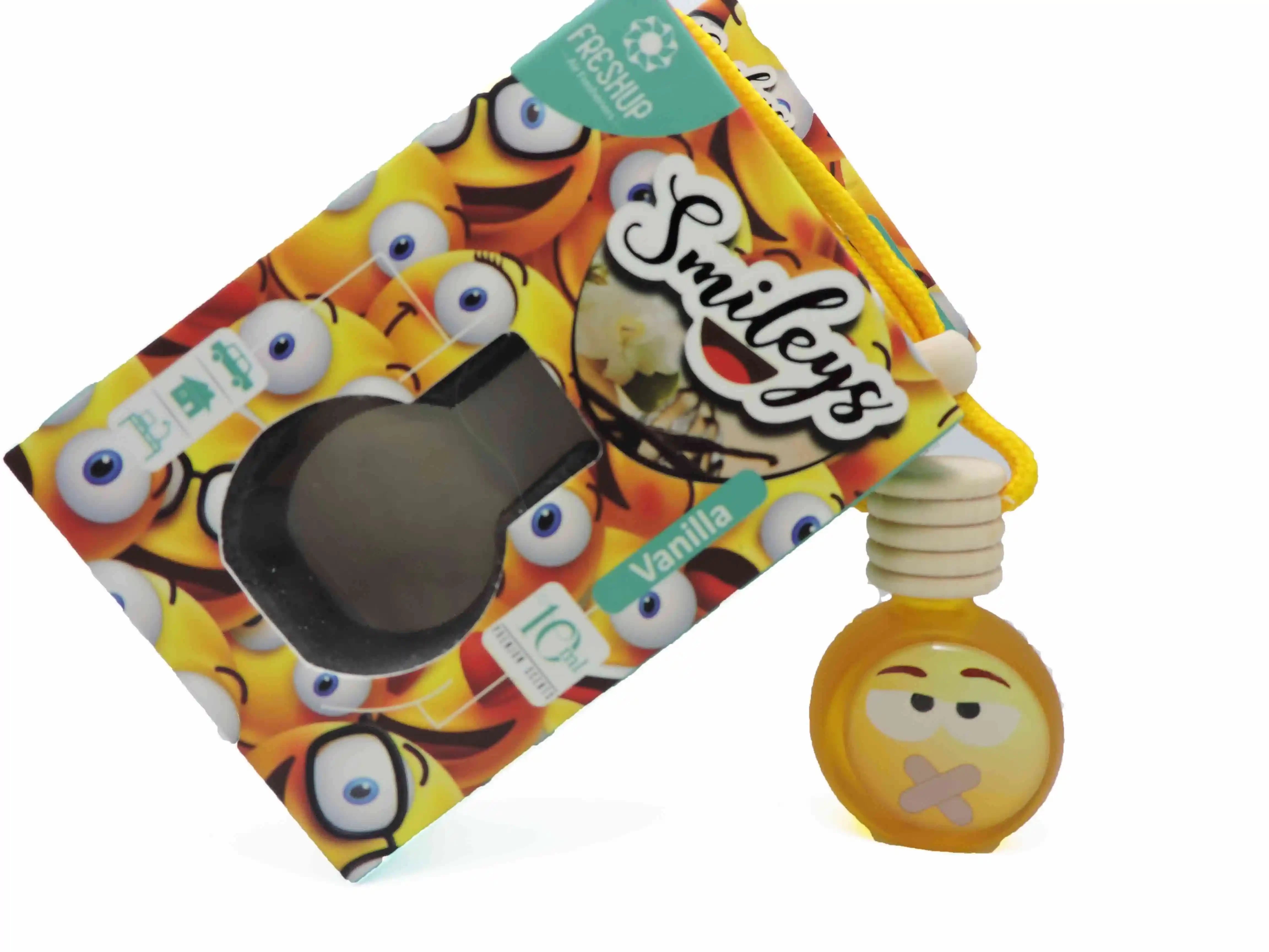 Freshup Smile Face Car Perfume Bottle 10ml Emoji 515