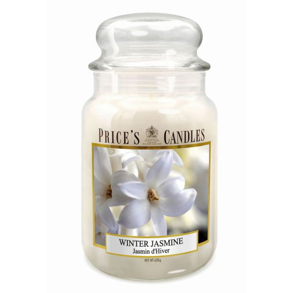 Prices L Scented Candle Jar 630G Burntime 150H Winter Jasmine