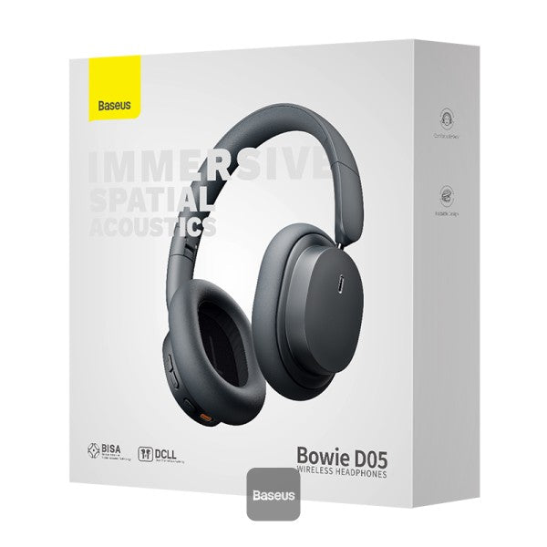 Baseus Bowie D05 Wireless Headphones Grey