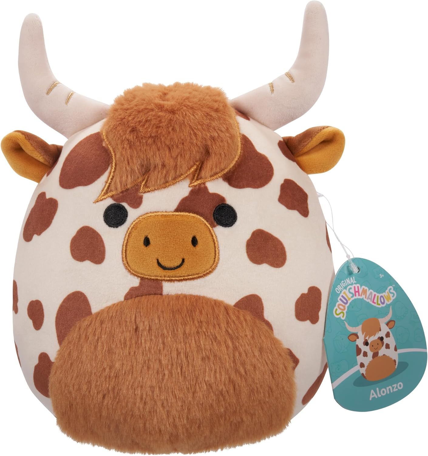 Squishmallows Little Plush 7.5 Alonzo The Cow