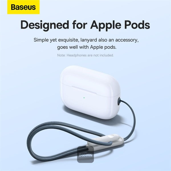 Baseus Crystal Series Earphone Lanyard Gray