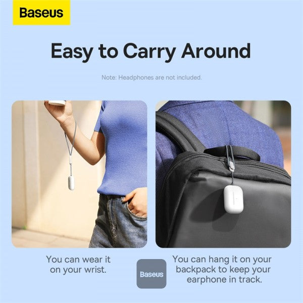 Baseus Crystal Series Earphone Lanyard Gray