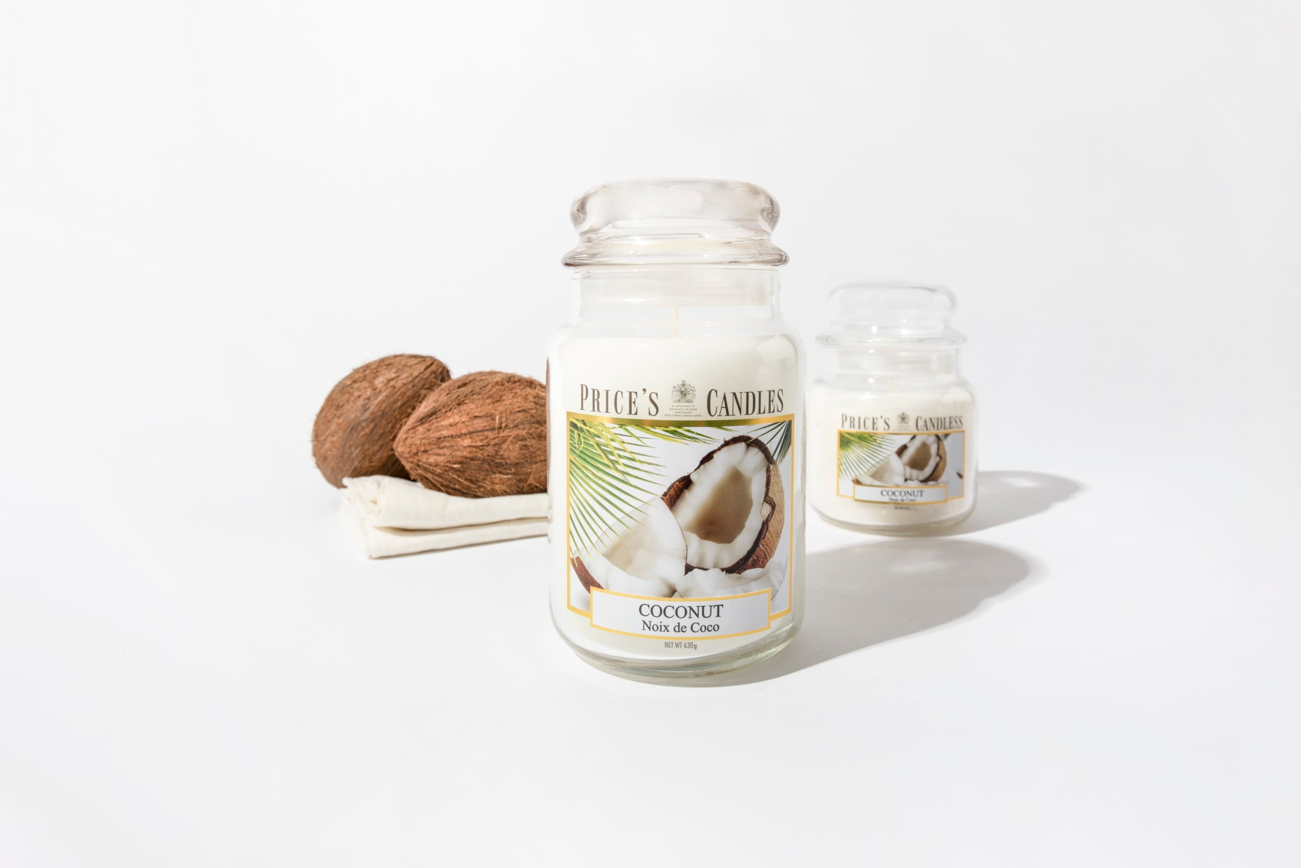 Prices L Scented Candle Jar 630G Burntime 150H Coconut