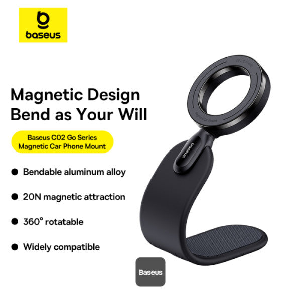 Baseus PrimeTrip Series Magnetic Car Phone Mount Black