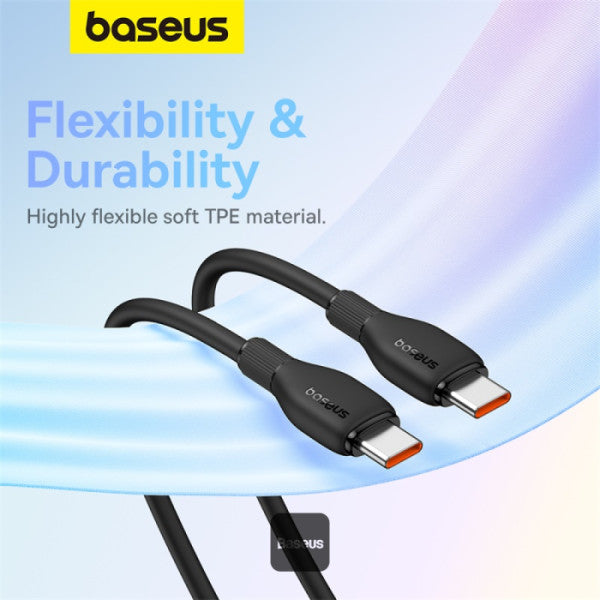 Baseus Pudding Series Cable 100W 1.2m Cluster Black