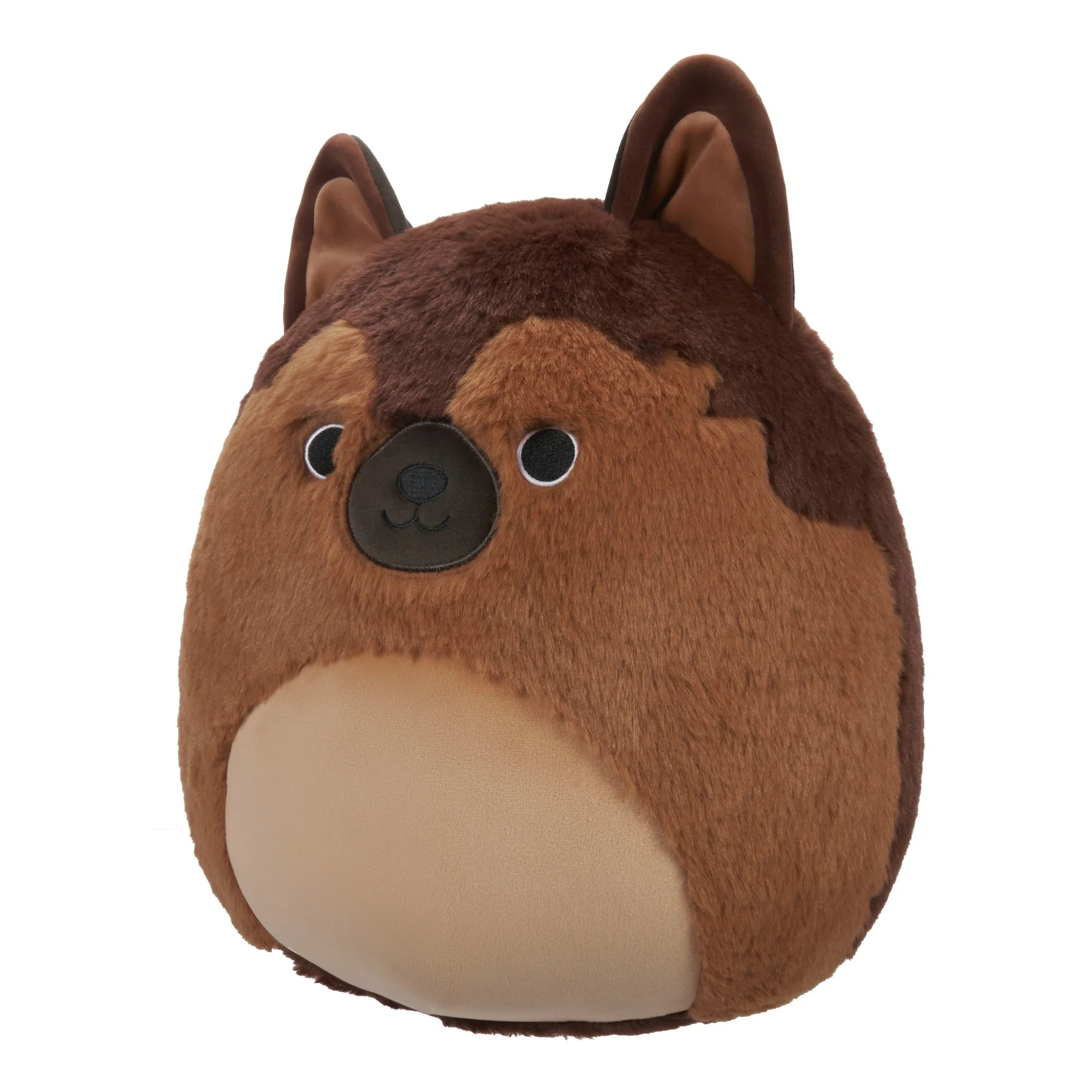 Squishmallows Med Plush 12 Fuzza Mario Brwn German Shepard