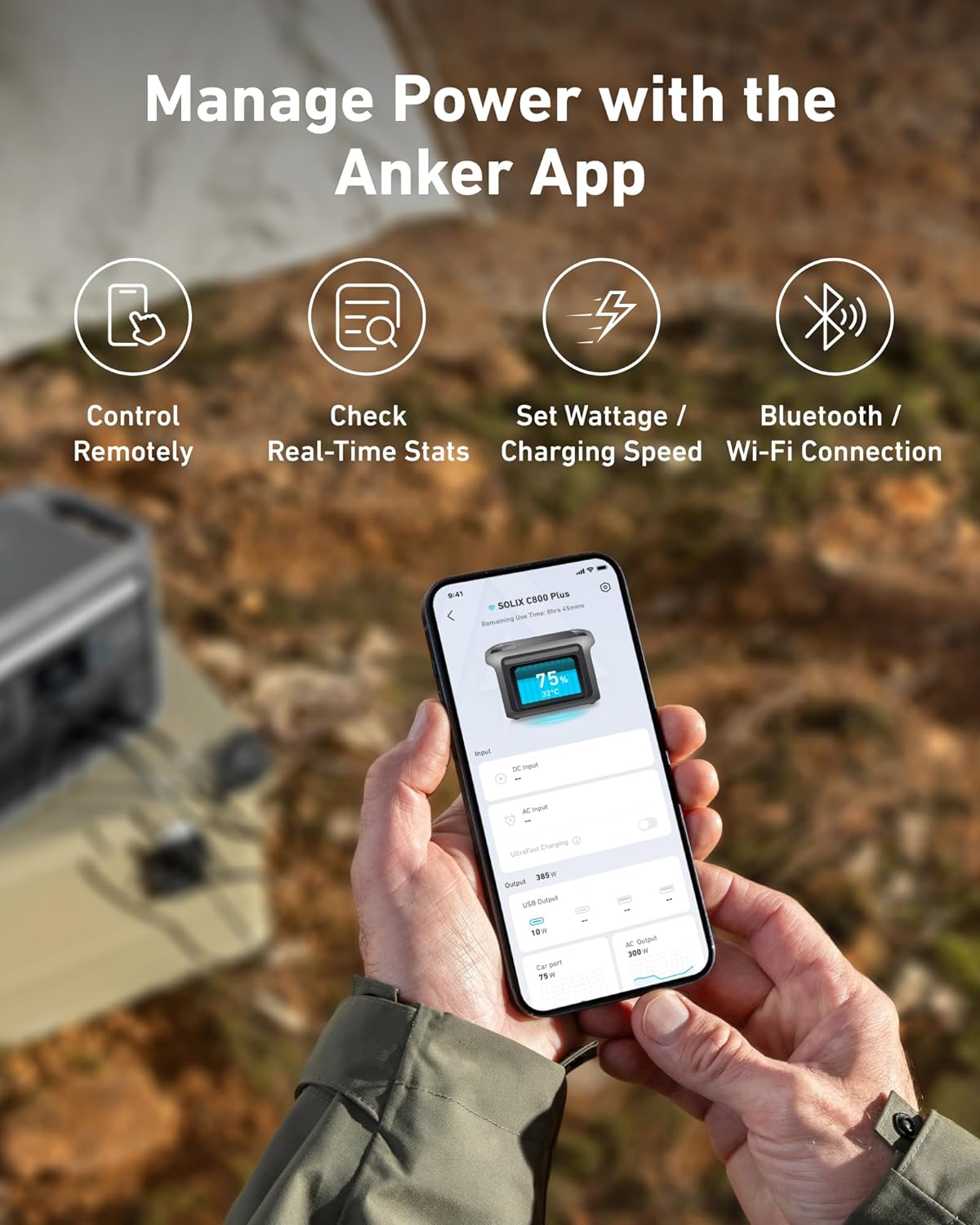 Anker SOLIX C800 PLUS Dark Gray