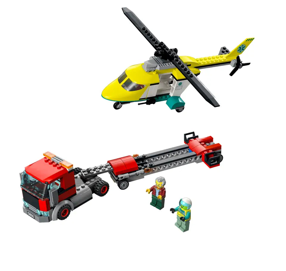 Lego City - Rescue Helicopter Transports