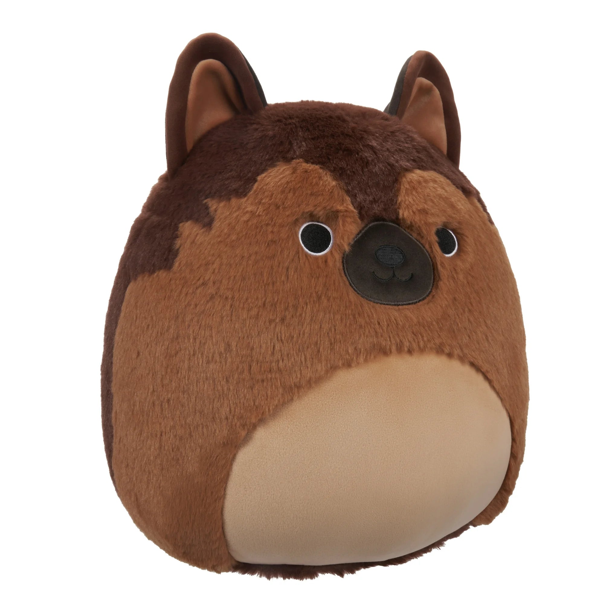 Squishmallows Med Plush 12 Fuzza Mario Brwn German Shepard