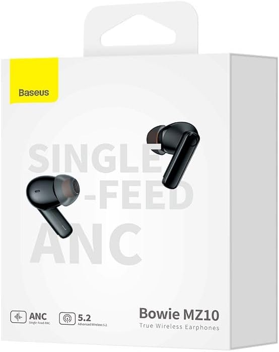 Baseus Bowie MZ10 True Wireless Earphones Cosmic Black