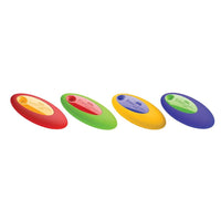 Faber-Castell PVC-Free Oval Erasers, Assorted Colours, Box of 24