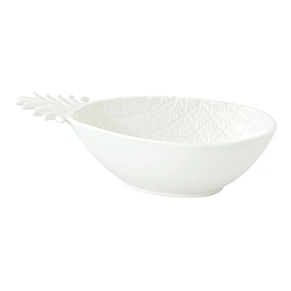 Easylife Madagascar 17.5X11.5Cm Pineapple Bowl White