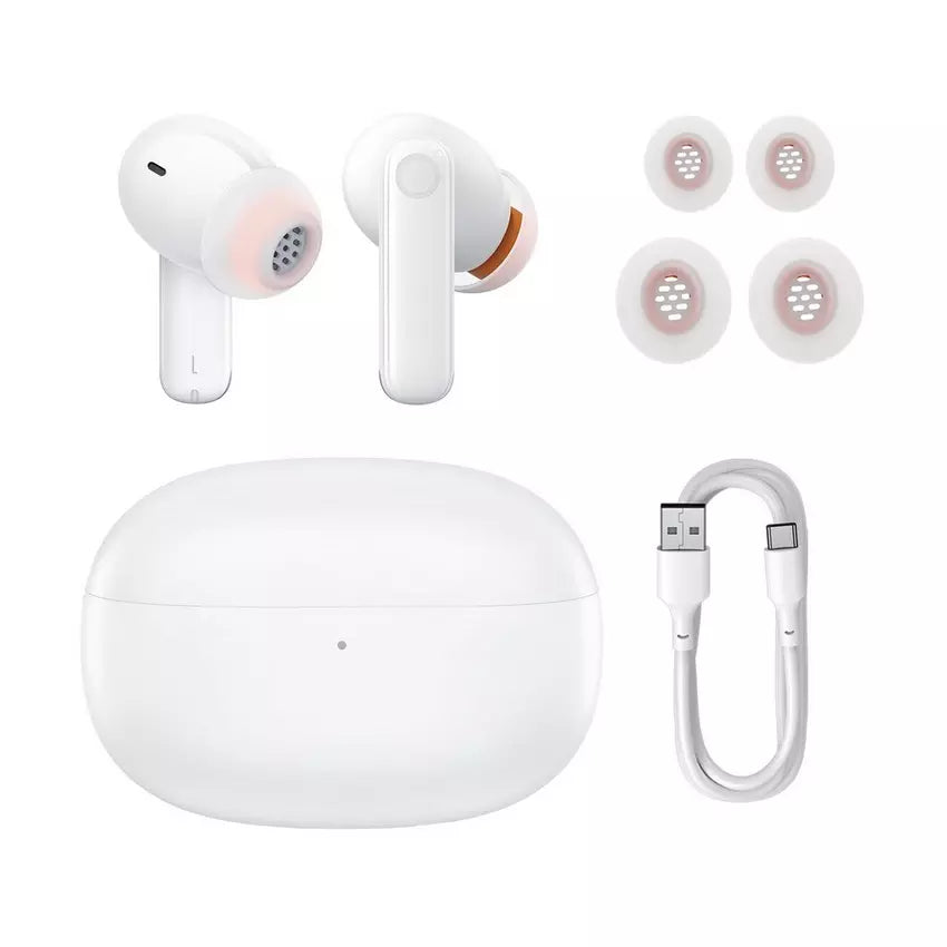 Baseus Bowie MZ10 True Wireless Earphones Moon White