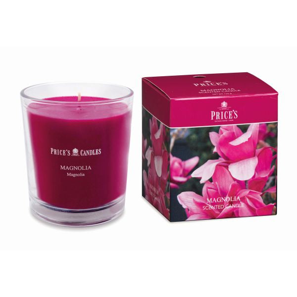 Prices Boxed Candle Jar 170G Burntime 45H Magnolia