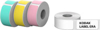 Kodak Label ERA Instant Label Printer Sticker Refill Pack - 12 Rolls