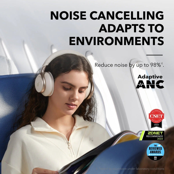 soundcore Space One Headphone ANC White