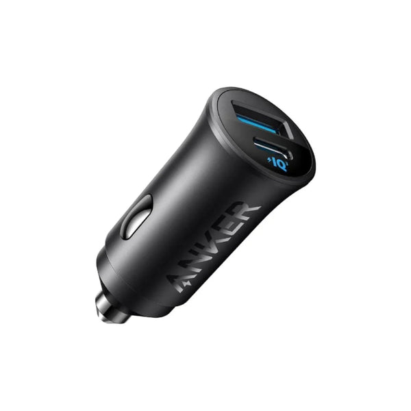 Anker Car Charger 30W 2 Ports Black - Vehicle Power Adapter