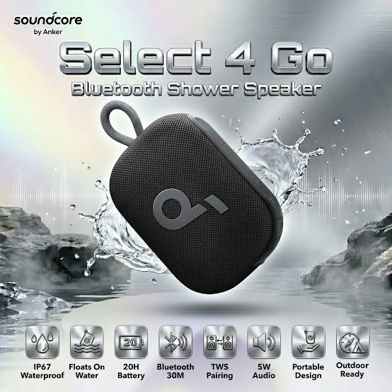 Soundcore Select 4 Go BT6.0 Black